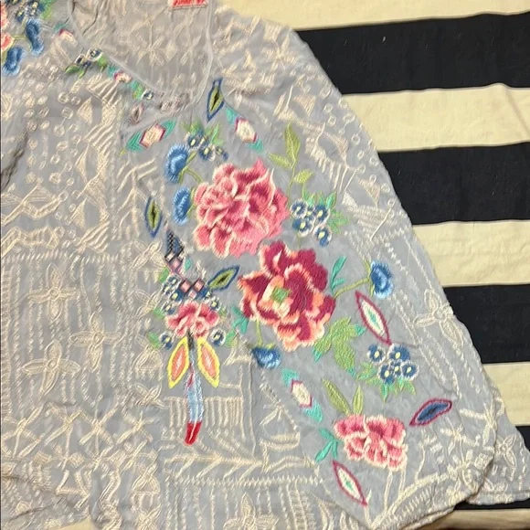 Johnny Was Trista Embroidered Tunic - Picture 4 of 6